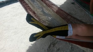 We hung out in the hammock on Starfish Island