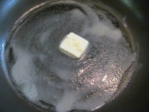 melt-1-tbsp-butter-in-pan