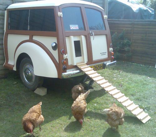 Cool Coops! - Re-purposed Car Coop | Community Chickens