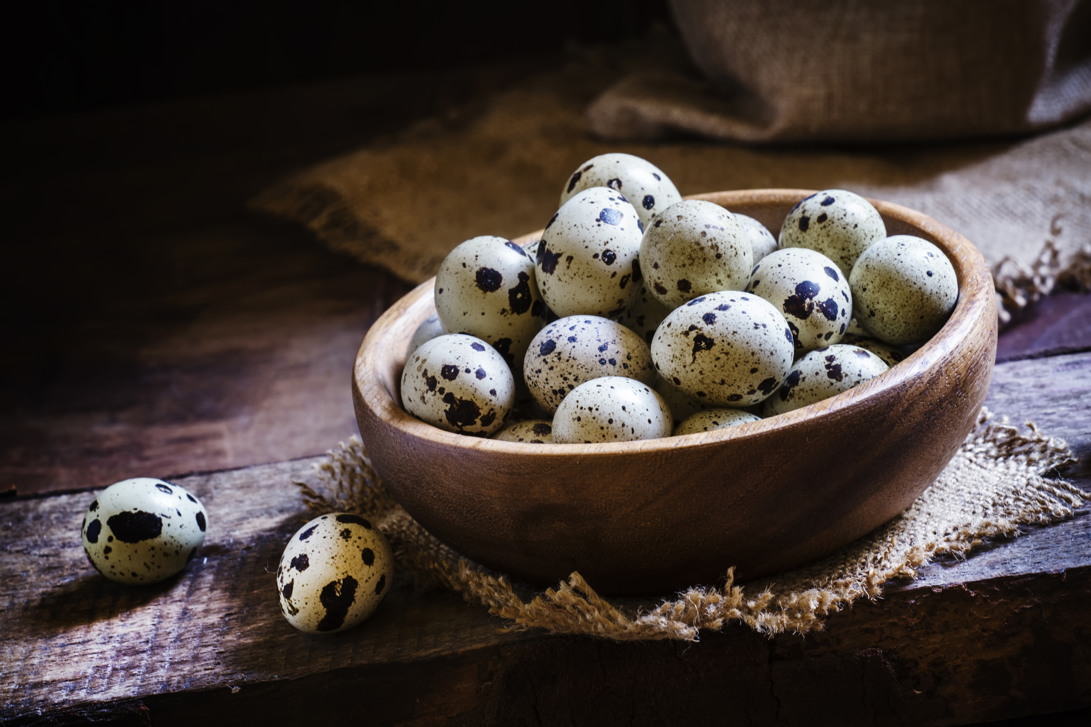 storing quail eggs for eating