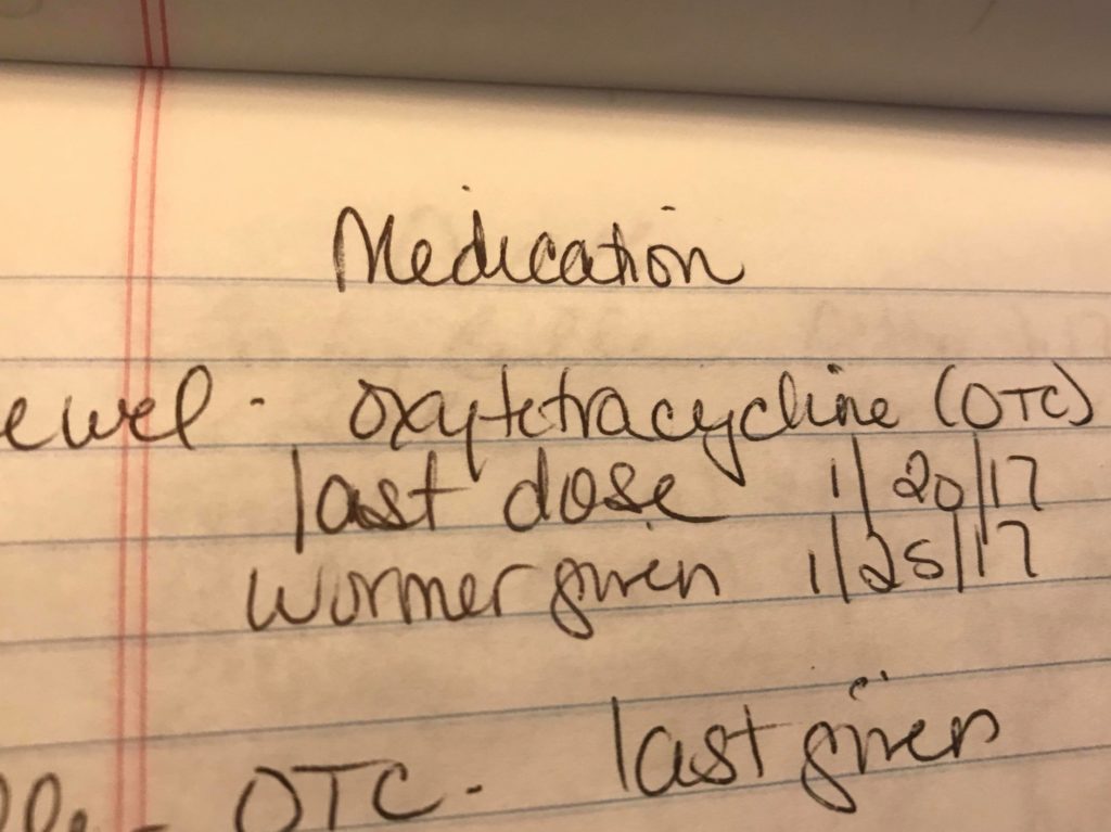 Medication records